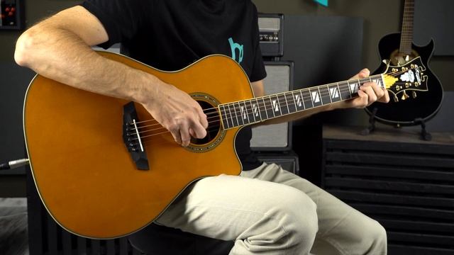 D'Angelico Excel Gramercy elektro-akusztikus gitár смотреть онлайн