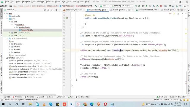 How to Implement Applovin Max Banner Ad in Android 2023 | Applovin Banner Ads working | Android Dev смотреть онлайн