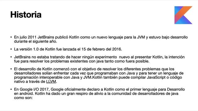 02. Kotlin. Historia de Kotlin. смотреть онлайн