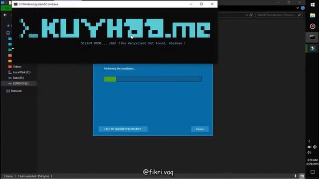 INSTALL FILMORA 9 FULL VERSION CUMA DOUBLE CLICK LANGSUNG BISA DIPAKE смотреть онлайн
