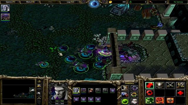 Warcraft 3 The Frozen Throne Walkthrough - Part 35 - Into the Shadow Web Caverns смотреть онлайн