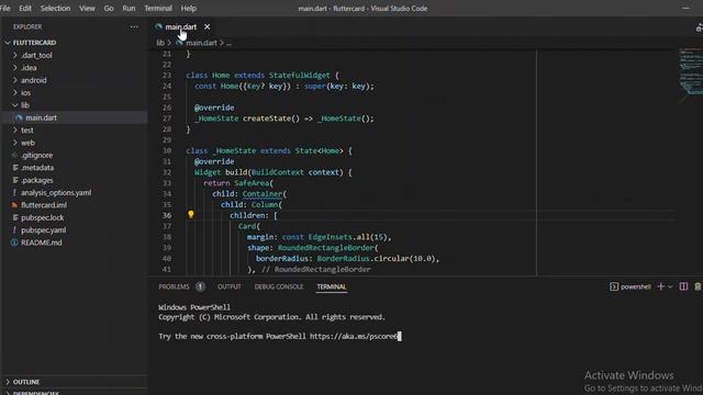 Flutter Mobile Apps - How to Make Beautiful Flutter Card for your App смотреть онлайн