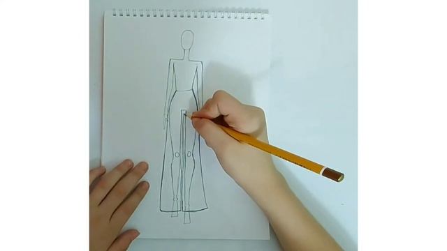 (Lesson 29)How to draw fashion illustration/(Урок 29)Как нарисовать эскиз одежды смотреть онлайн
