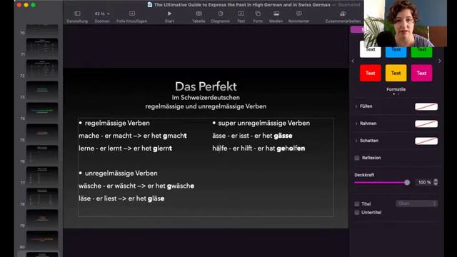 About Last Weekend... | How to Talk about the Past in High German and Swiss German | Swiss Grammar смотреть онлайн
