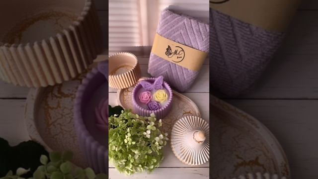 Мыло ручной работы в виде свечи