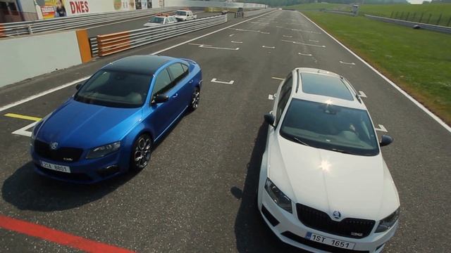 New Skoda Octavia III RS and Octavia Combi RS footage / Nowa Skoda Octavia 3 RS смотреть онлайн