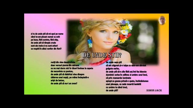 Poezii Simon Jack Partea VII- a смотреть онлайн