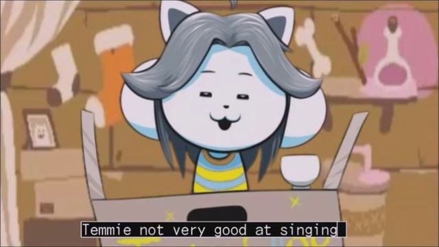 Facerig Comes Alive (Undertale ) Episode 20 Temmie Tries to Sing смотреть онлайн