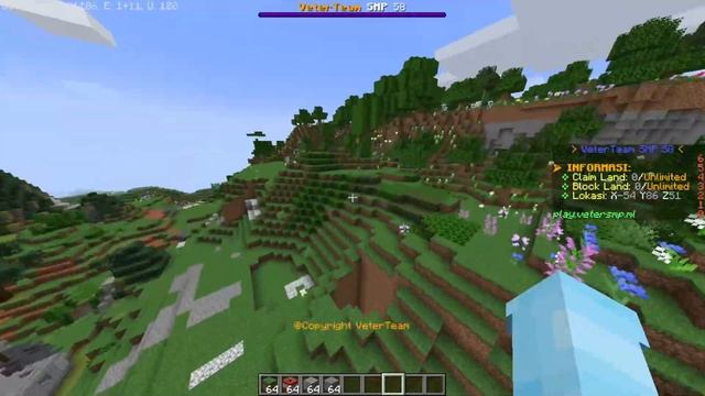 Open Member Server Minecraft VeteRTeam S8 ... (MCPE dan MCJAVA) смотреть онлайн