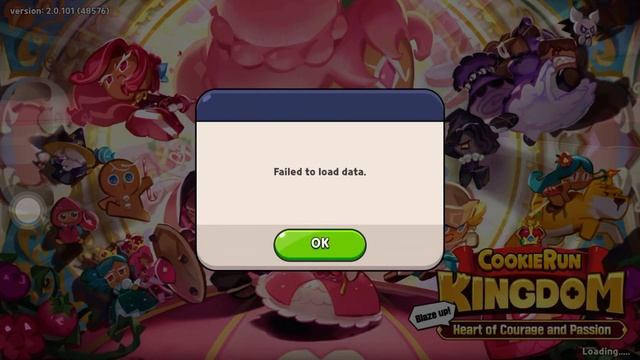 Noooooo Failed To Load data ( Cookie Run: Kingdom смотреть онлайн