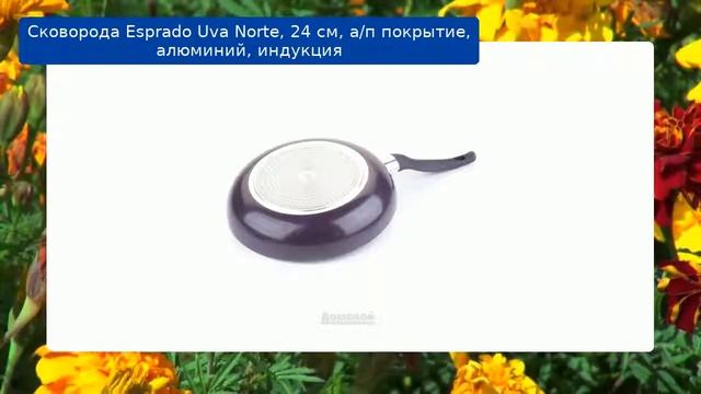 Сковорода Esprado Uva Norte, 24 см, а/п покрытие, алюминий, индукция смотреть онлайн