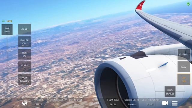 Infinite Flight | Turkish Airlines A350-900 | Antalya To Istanbul