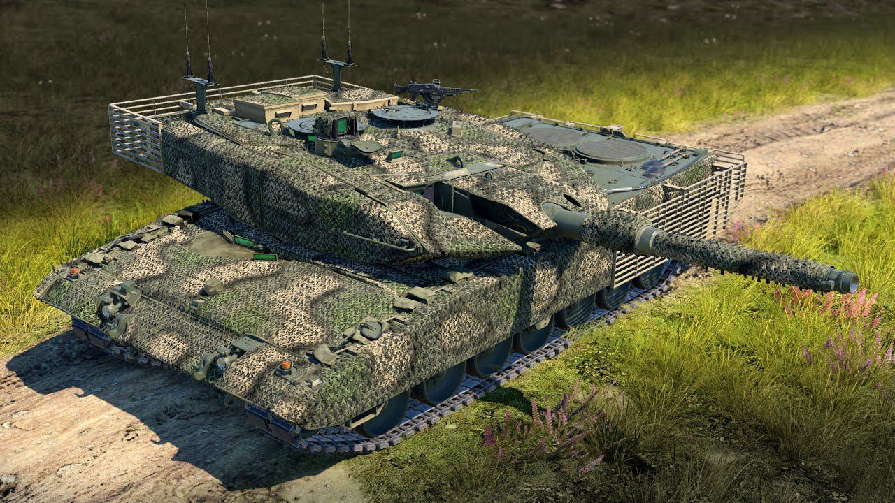 Leopard 2A4M | War Thunder смотреть онлайн