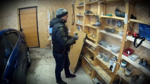 Откидной стол в гараж своими руками смотреть онлайн