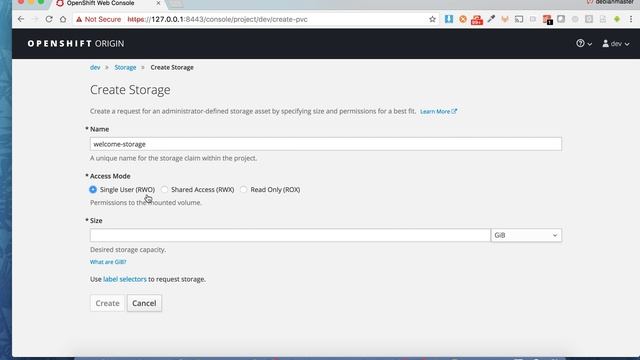 Adding persistent storage for your applications / databases смотреть онлайн