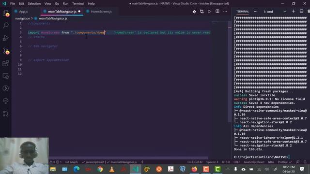 Django & React Native: Ploti App 16 - React Navigation смотреть онлайн