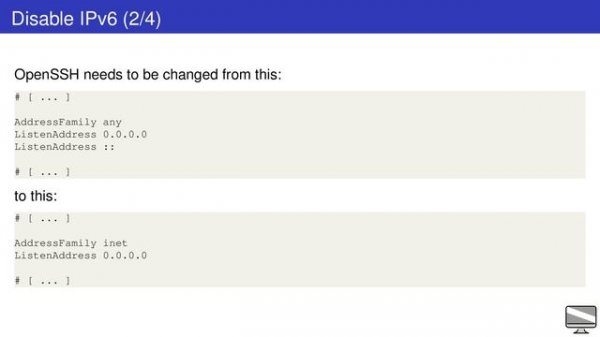 Disable IPv6 on Linux and OpenWRT