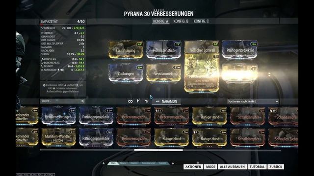 Warframe U15 Pyrana Guide und Build/Moddung [Deutsch/German] смотреть онлайн