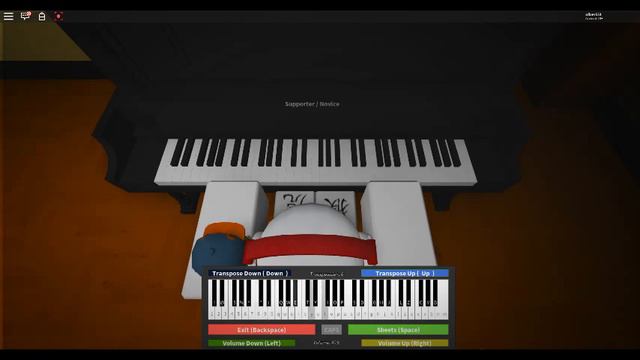 Roblox Piano Entry of the Gladiator смотреть онлайн