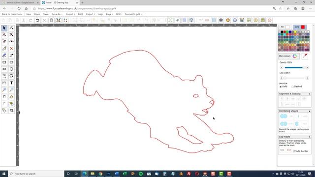 Focus 2D Vector Graphics Designer: Pasting and Tracing Images смотреть онлайн