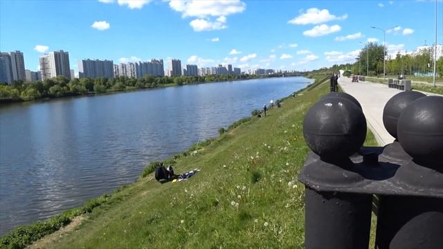 На байке вдоль Москва реки. # 220. смотреть онлайн