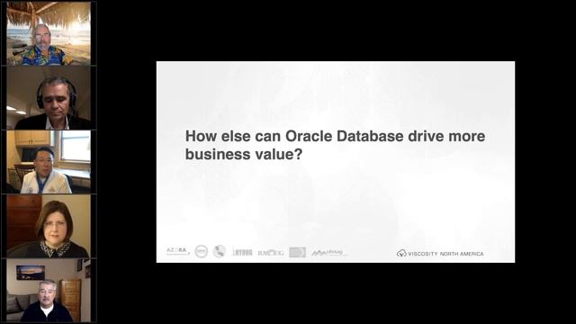 Viscosity Master Class Oracle DB Business Value смотреть онлайн
