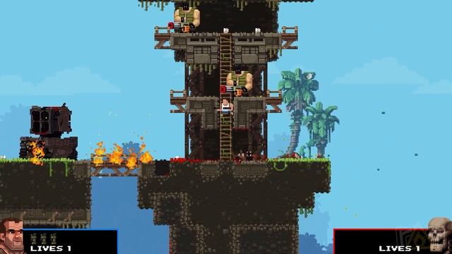 Broforce Forever (The Dojo) Let's Play - Part 1 смотреть онлайн