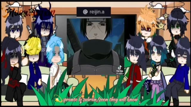 My Favorite Characters React To Them|sasuke(naruto)9/10|moon.alqxw|????|gacha