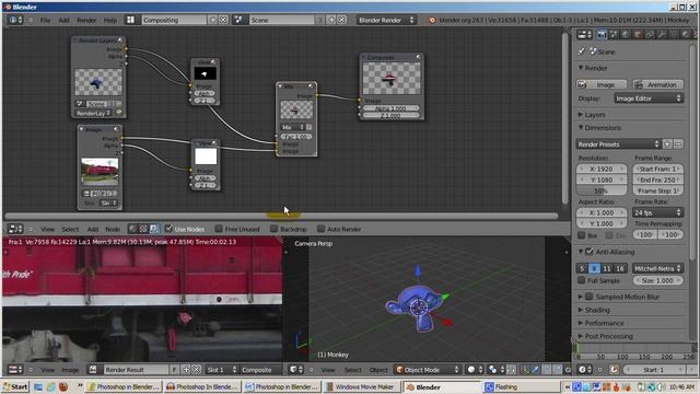 Photoshop in Blender: 2 - Transparency смотреть онлайн