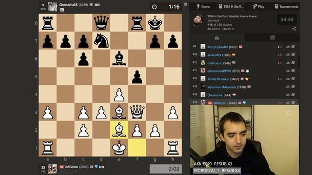 I Crashed Hikaru's Stafford Gambit Tournament смотреть онлайн
