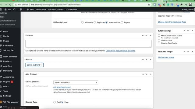 Tutor LMS- Change the Primary/Main Course author смотреть онлайн