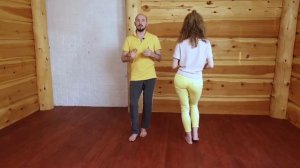 Бачата  Классика Базового шага  Андрей и Корзун