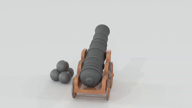 3D Анимация Пиратской Пушки смотреть онлайн