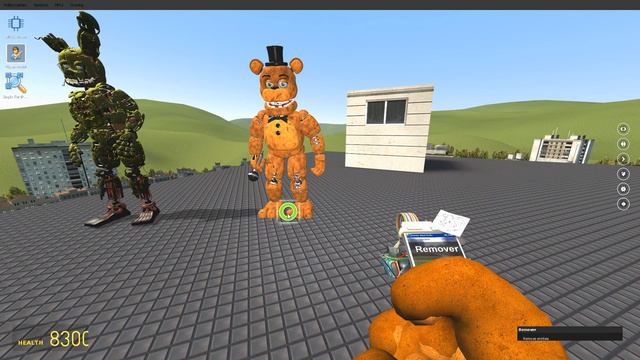 NEW FNAF 3 BEAST BENDY FUSION! - Garry's Mod Gameplay - Five Nights at Freddy's Gmod смотреть онлайн