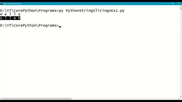 Python String Slicing with Indexes | Python Strings| Python str datatype| Python Slice Operator| #6 смотреть онлайн