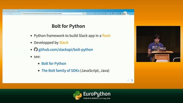 Automate the Boring Stuff with Slackbot(ver.2) - presented by Takanori Suzuki смотреть онлайн