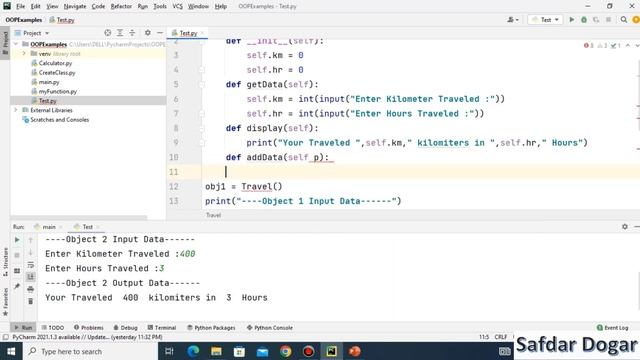 Object as Function Parameters using Python | How to Passed Object as Parameters to Member Function смотреть онлайн
