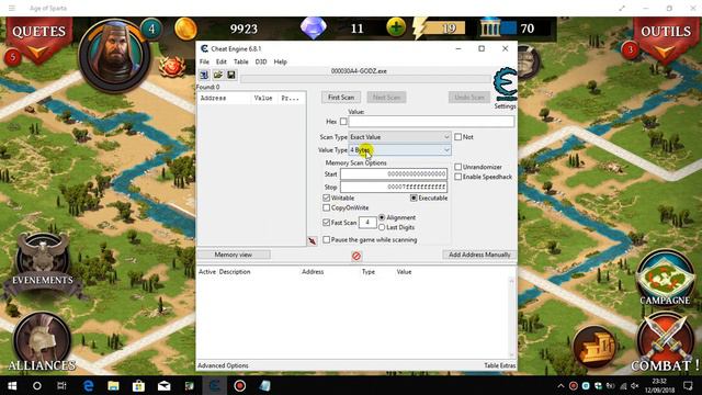 age of sparta - cuenta rapida (Nabios - cheat engine - hack) смотреть онлайн