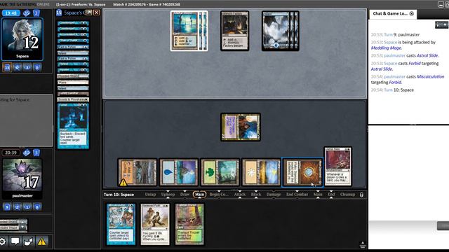 Premodern Test - Astral Slide UGW vs UW Control смотреть онлайн