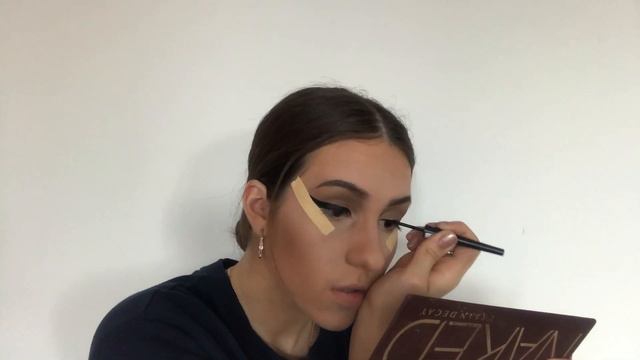 COMPETITION LOOK USING URBAN DECAY NAKED PALETTE | Katya Novikova смотреть онлайн
