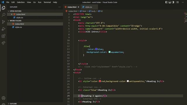 5. How to Create Class in CSS | CSS Tutorial For Beginners смотреть онлайн