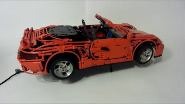 Porsche из Lego смотреть онлайн
