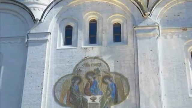 С Благовещением, посещение Брянского Троицкого собора смотреть онлайн