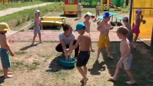 Закаливание в летний период у дошкольников