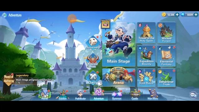 Ode to Alchemist：Myth AFK RPG. Обзор базовых механик. смотреть онлайн
