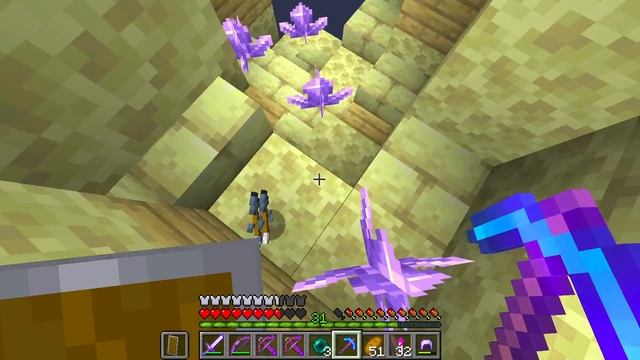 ?Я прожил 100 ДНЕЙ на Скайблоке СУПЕР БОССОВ в Майнкрафт.. смотреть онлайн