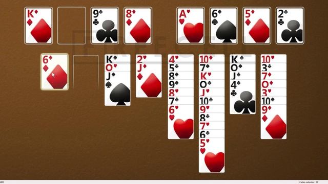 Solution to freecell game #1603 in HD смотреть онлайн