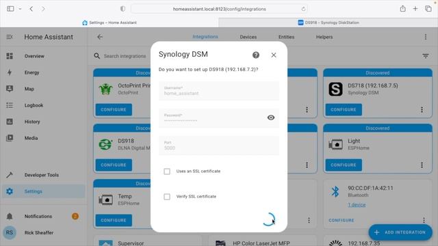 Synology NAS Integration with Home Assistant смотреть онлайн