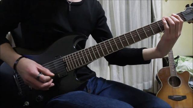 DIR EN GREY - 業 (THE UNRAVELING Ver.) - (guitar cover) смотреть онлайн