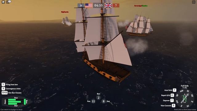NEW Naval War Game | Roblox Battle Sails смотреть онлайн